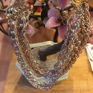 Antique pearl chocker